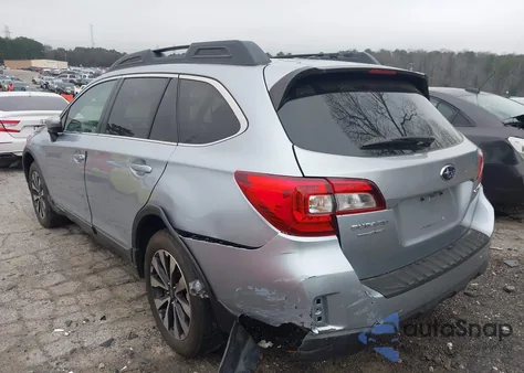 2015 Subaru Outback 2.5I Limited z USA, uszkodzony, nr VIN 4S4BSBNC6F3267681